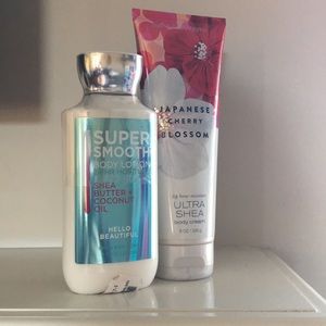 Bath and Body Works lotion bundle